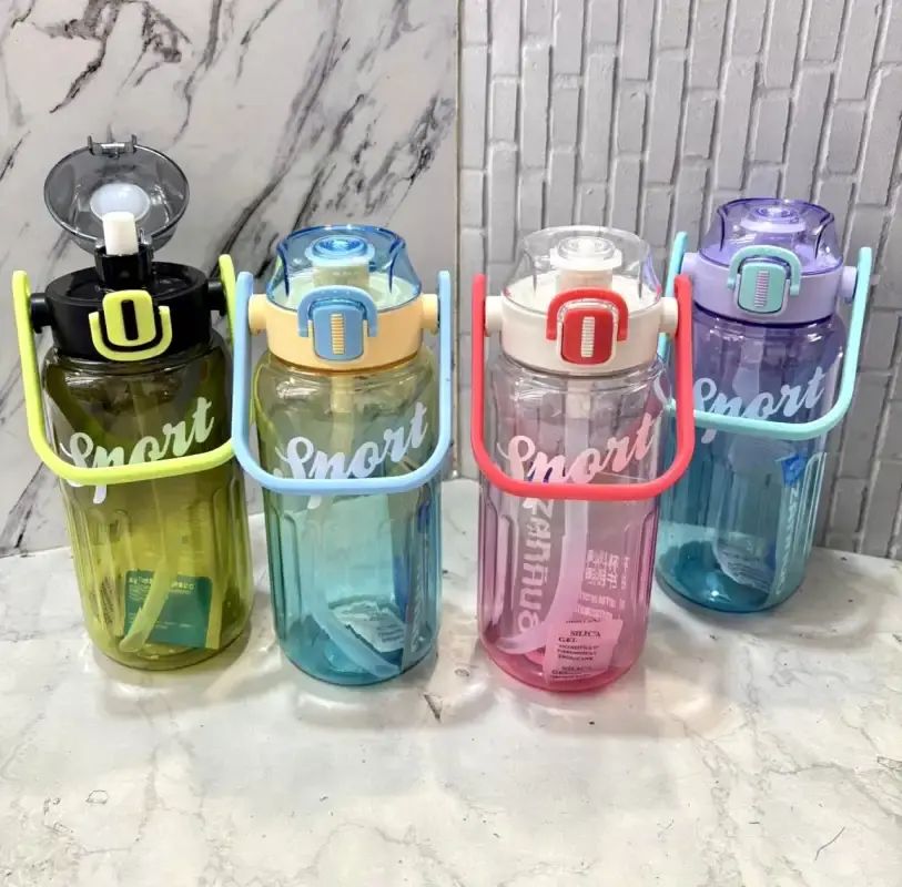 Jual Botol Minum Sport 7933 900ml Ada Sedotan Bisa Ditenteng Di Seller ...