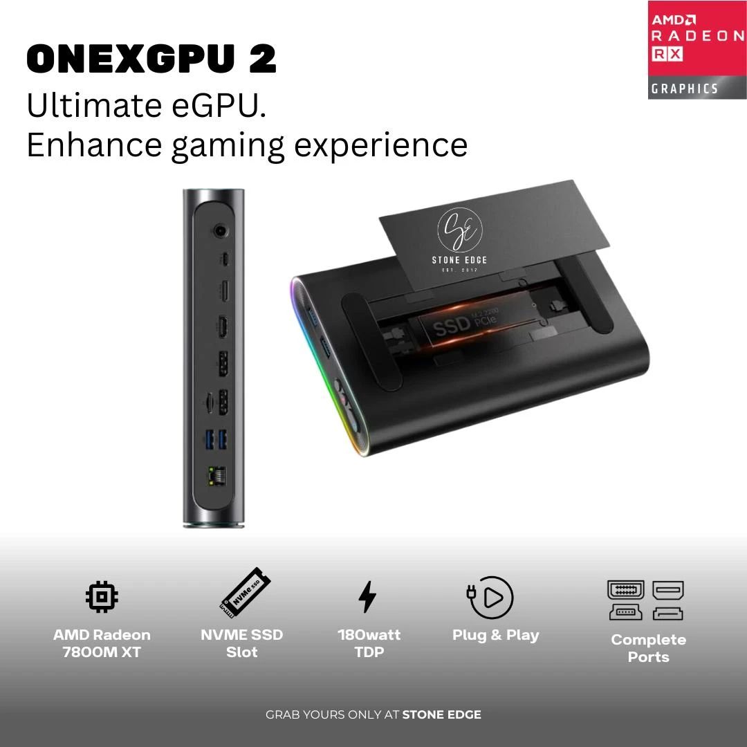 Jual Onexgpu 2 Portable Egpu Gpu Portable Onexplayer One Xgpu 2 With ...