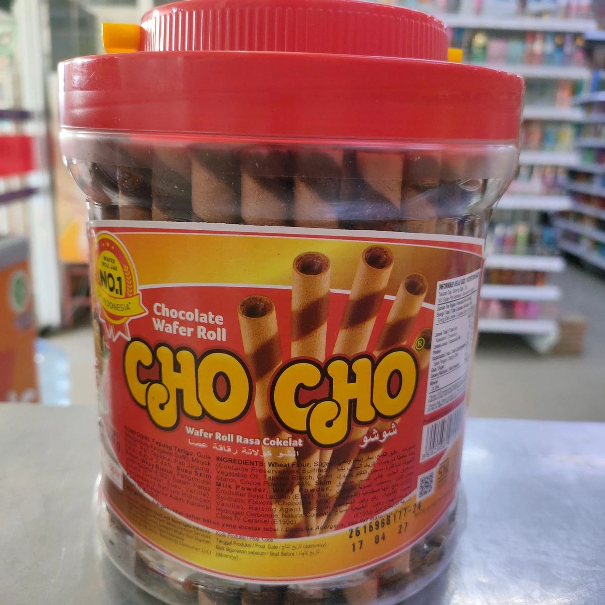 Jual Cho Cho Wafer Roll 500gr All Varian Di Seller Wahyu Jaya Grosir ...