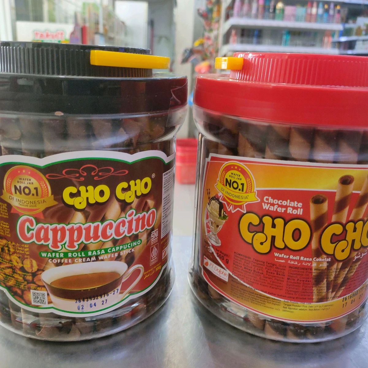 Jual Cho Cho Wafer Roll 500gr All Varian Di Seller Wahyu Jaya Grosir ...