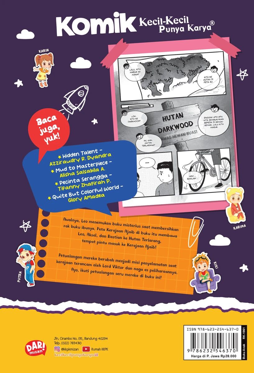 Promo Komik Anak - Roadshow Misteri Hutan Terlarang - Buku Murah - Kkpk ...