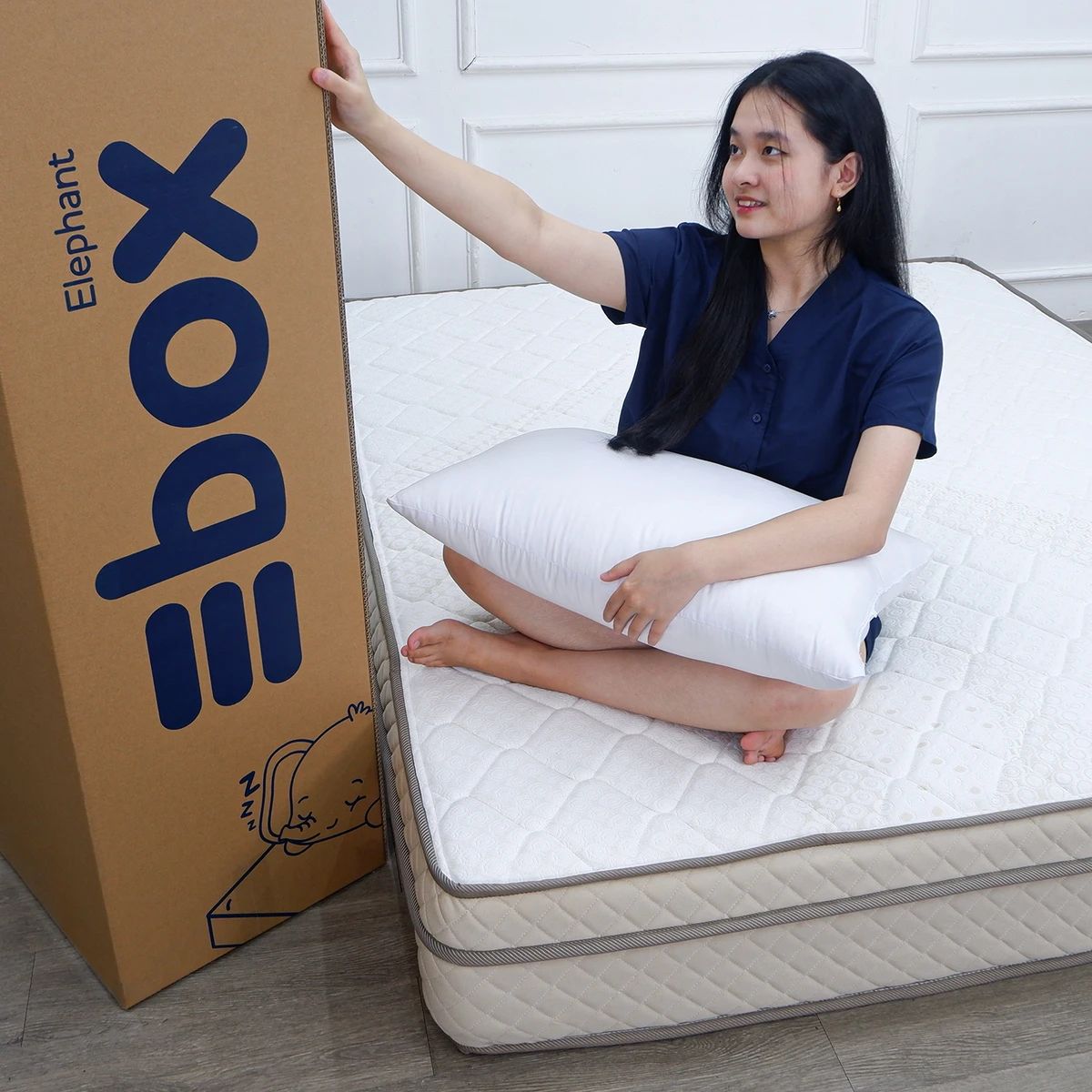 Promo Elephant Ebox Pocket Go Plushtop Pocket Spring Mattress Diskon 70 ...