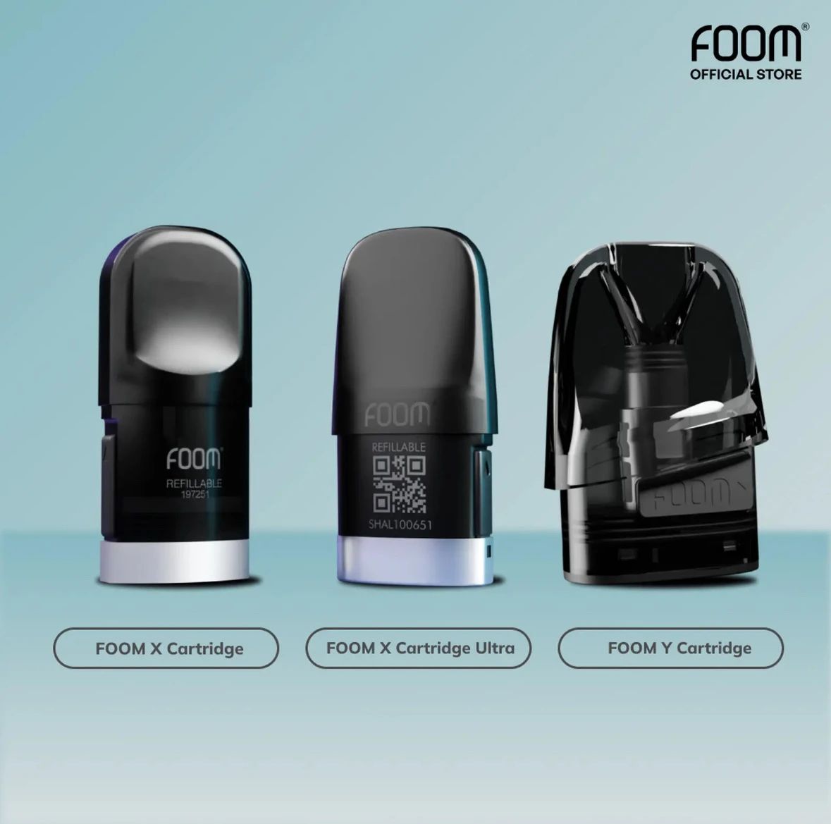 Jual Foom X Refillable Cartridge Ultra Di Seller Podstarsid - Vapestore ...