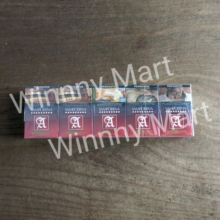 Jual Rokok Sampoerna Kretek Legit Amerta Rasa Ceri Isi 12 Batang Di ...