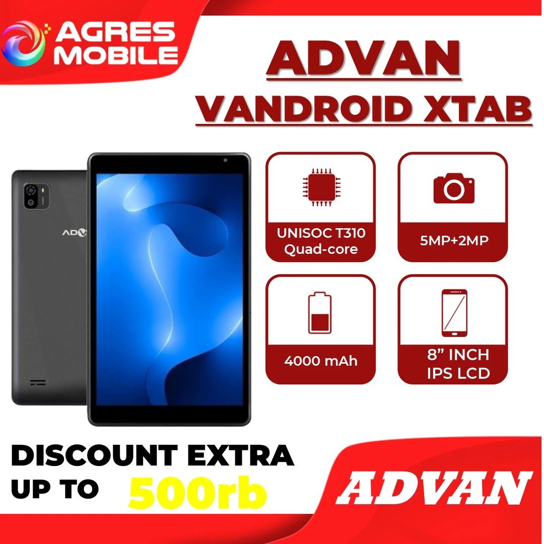 Promo Advan Vandroid Xtab (4gb/64gb) Gray - Garansi Resmi Diskon 46% Di ...