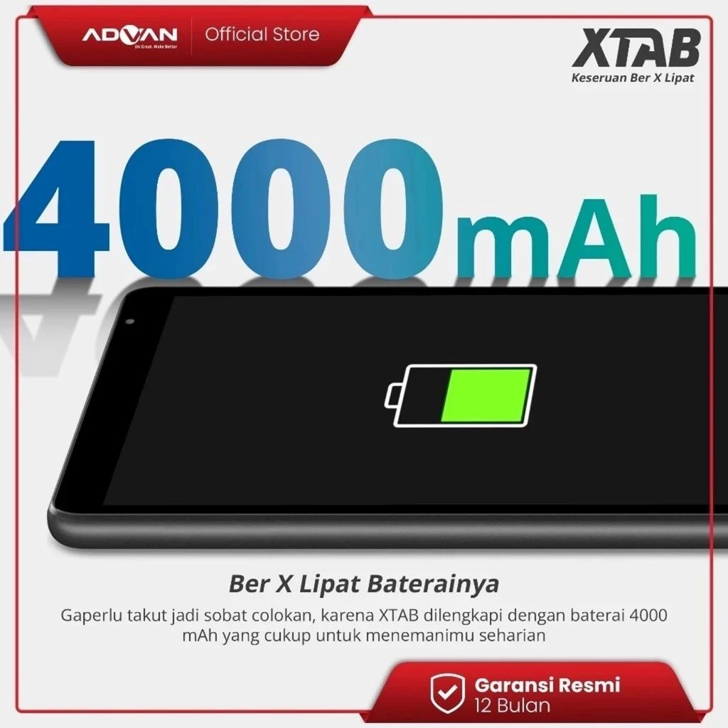 Promo Advan Vandroid Xtab (4gb/64gb) Gray - Garansi Resmi Diskon 46% Di ...