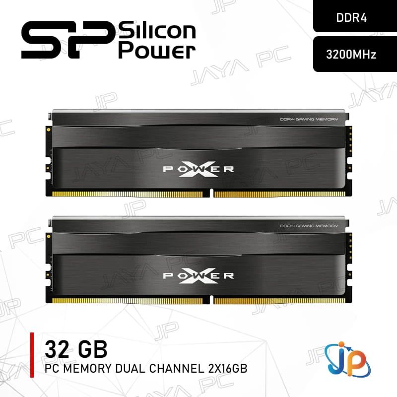 Jual Memory Silicon Power Xpower Zenith Pc25600 3200mhz Ddr4 32gb