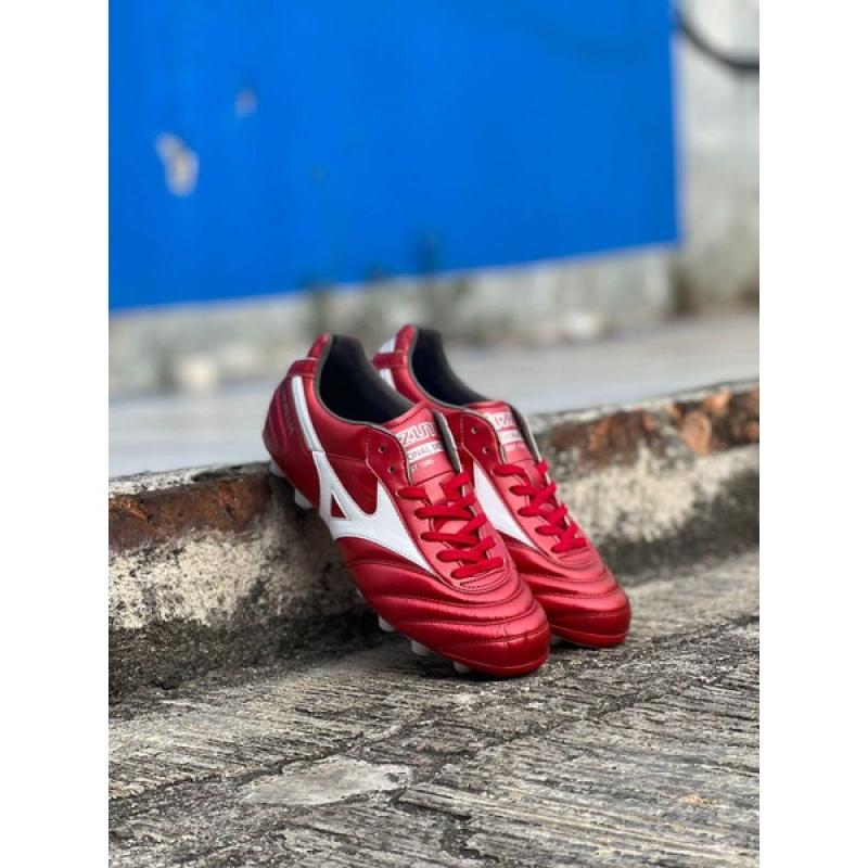 Jual sepatu bola mizuno merah Original Model Terlengkap Harga Murah Desember 2024