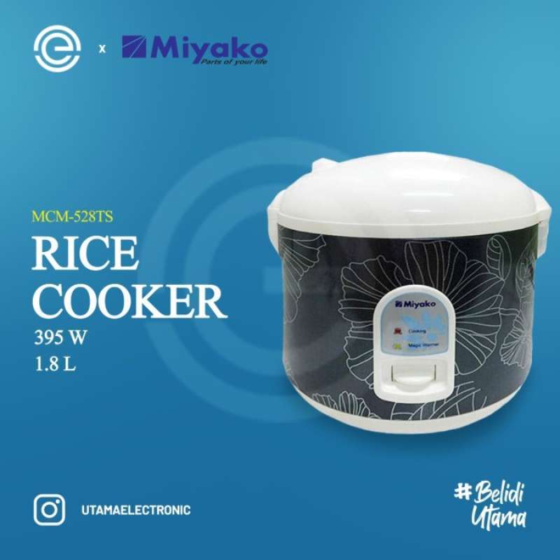 Jual Miyako Rice Cooker 1.8 Liter Mcm528ts Merah Di Seller Marinka