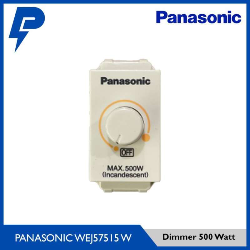 Promo PANASONIC Wide Series Modul Dimmer 500 Watt WEJ57515 W Diskon 23