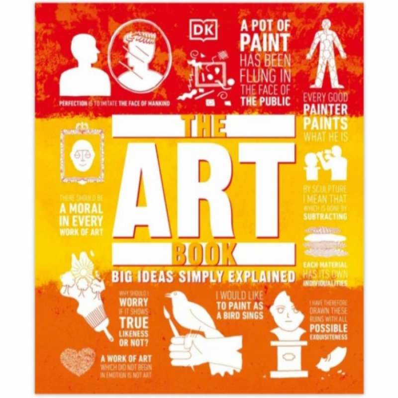 Jual The Art Book Big Ideas Simply Explained - Dk Di Seller Indah ...