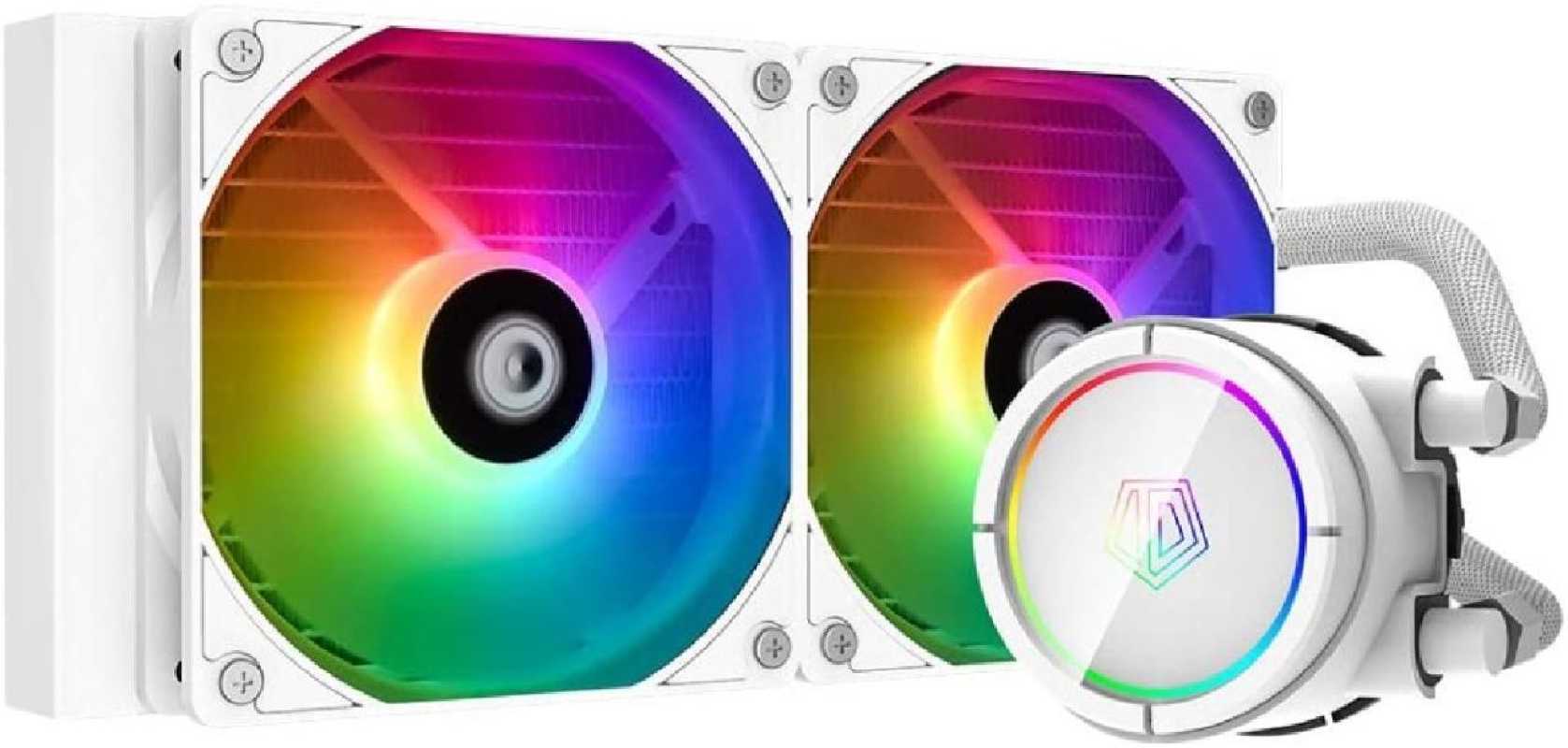 Jual Id-cooling Aio Zoomflow 240xt Snow Rgb Cpu Water Cooler Di Seller ...