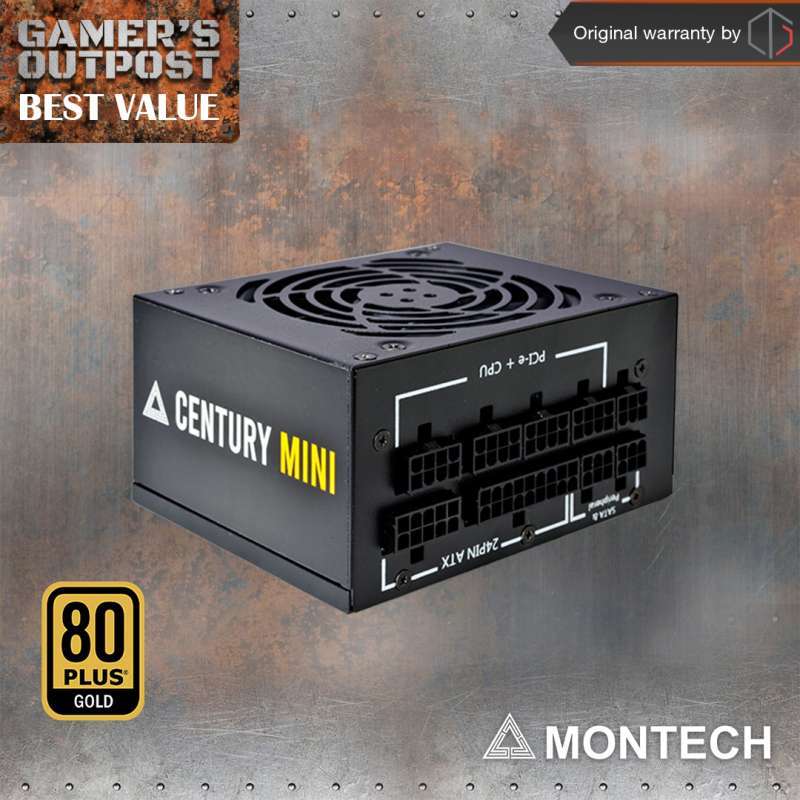 Jual MONTECH CENTURY MINI GOLD 750W 80 Plus Gold Fully Modular SFX PSU ...