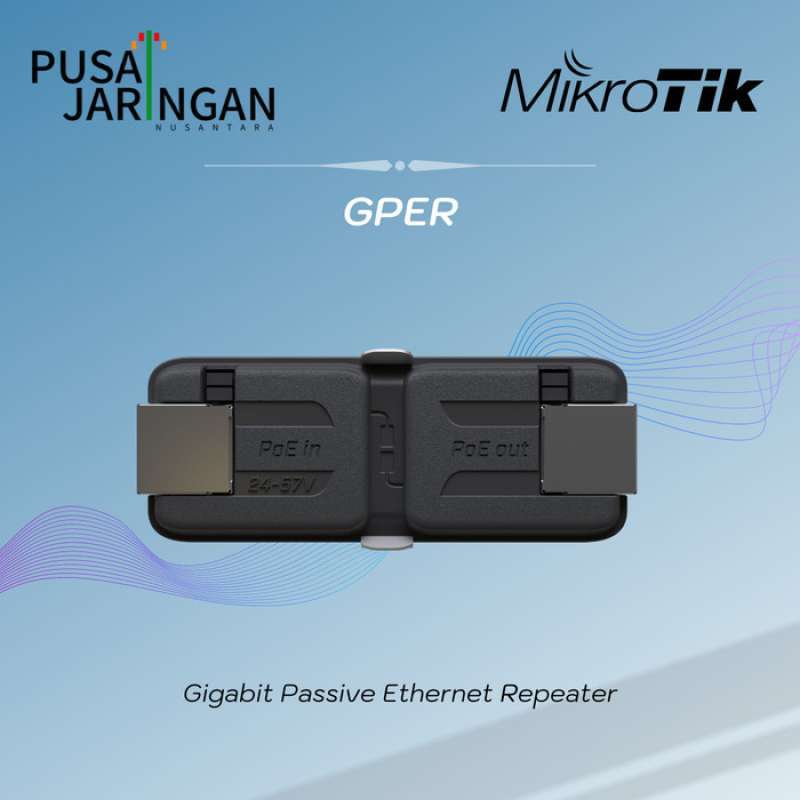 Promo MIKROTIK GPER Gigabit Passive Repeater Diskon 23 di