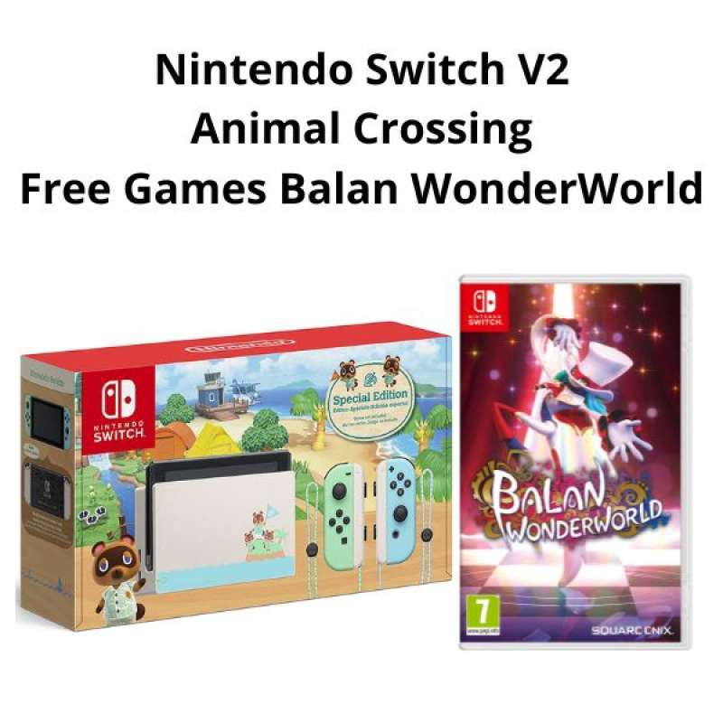 Jual Nintendo switch animal crossing free games balan wonder di Seller