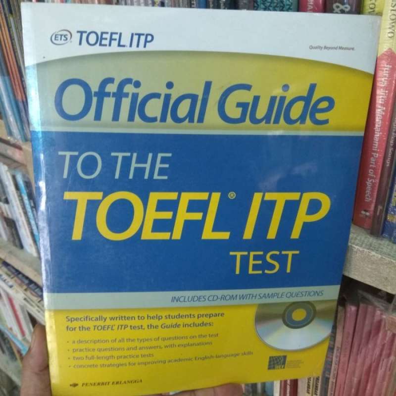 Promo Official Guide To The TOEFL ITP Test Dilengkapi dengan CD Diskon