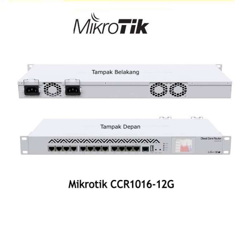 Promo Mikrotik, Cloud core router CCR1016-12G Diskon 23% di Seller ...