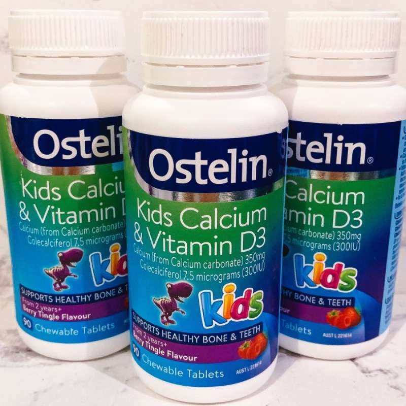 Promo Ostelin Kids Calcium & Vitamin D3 Chewable Tablet (90