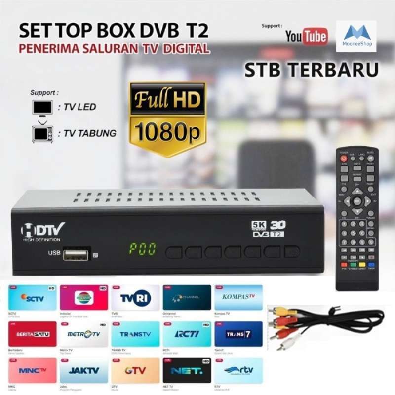Promo SET TOP BOX TV DIGITAL RECEIVER TV DIGITAL ANDROID TV BOX Diskon