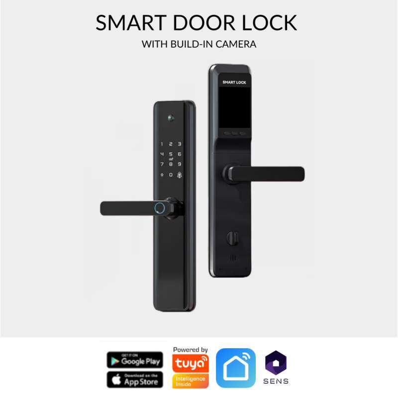 Jual Sens Smart Door Lock/smart Lock/door Lock/kunci Pintu Camera Face
