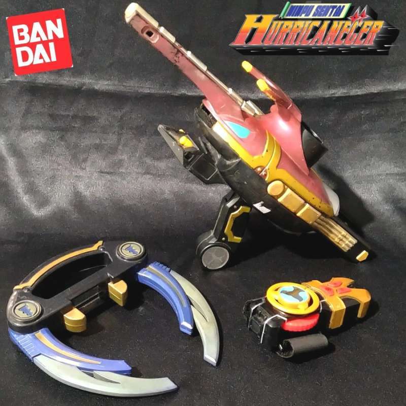 Jual DX Morpher Brace Set Weapon Power Ranger Ninja Thunder Hurricanger