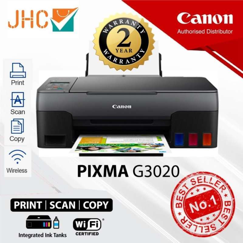Jual Printer Canon Pixma G3020 All In One Print Scan Copy Wifi