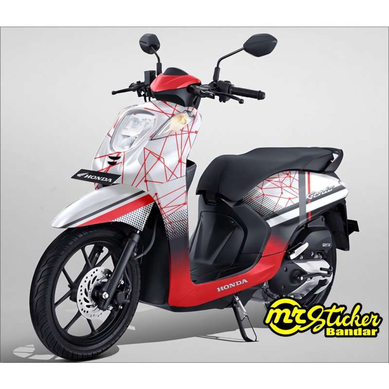 Jual decal sticker genio full body full blok dekal stiker genio simpel