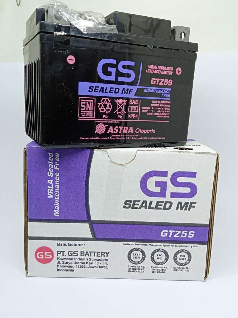 Promo PROMO AKI MOTOR GSAki Motor Honda Vario 110 GTZ5S GS Y Accu