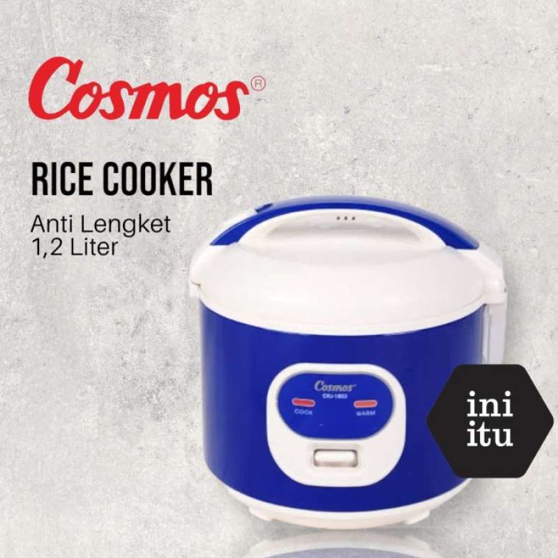 Promo [ Cosmos ] Magic Com / Rice Cooker Mini Cosmos Crj 1803 1 Liter