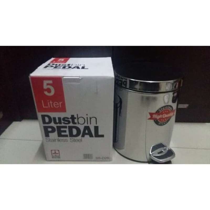 Promo Maspion Tempat Sampah / Dust Bin Dushbin Pedal Ss D25 Maspion 5 ...