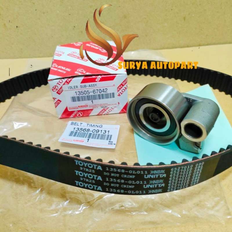 Promo TIMING BELT SET TOYOTA INNOVA HILUX FORTUNER DIESEL ORI Diskon 23