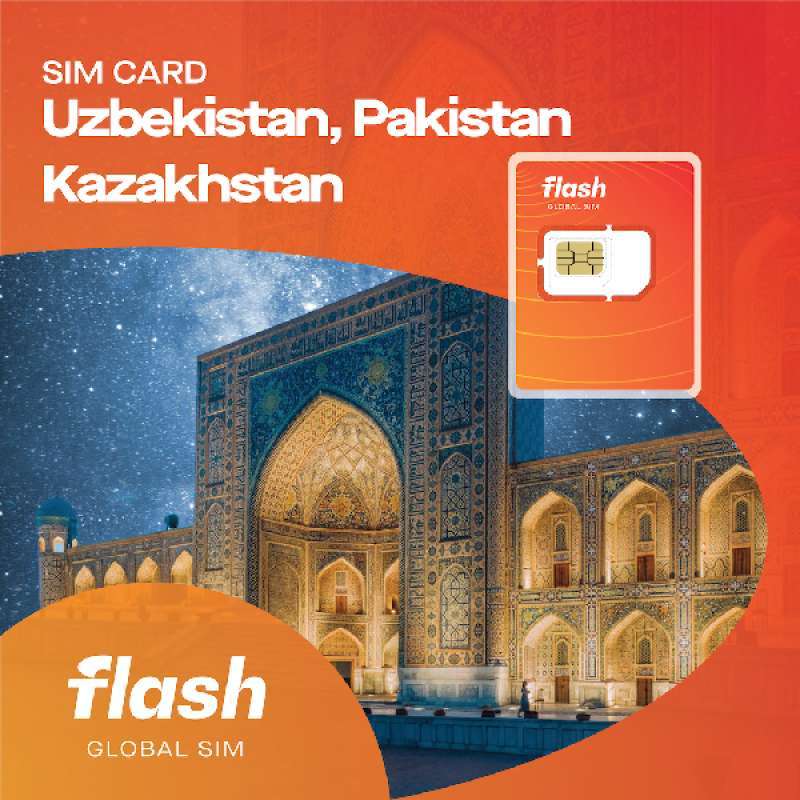 Promo Sim Card Pakistan, Kazakhstan, Uzbekistan Internet Quota. Flash ...