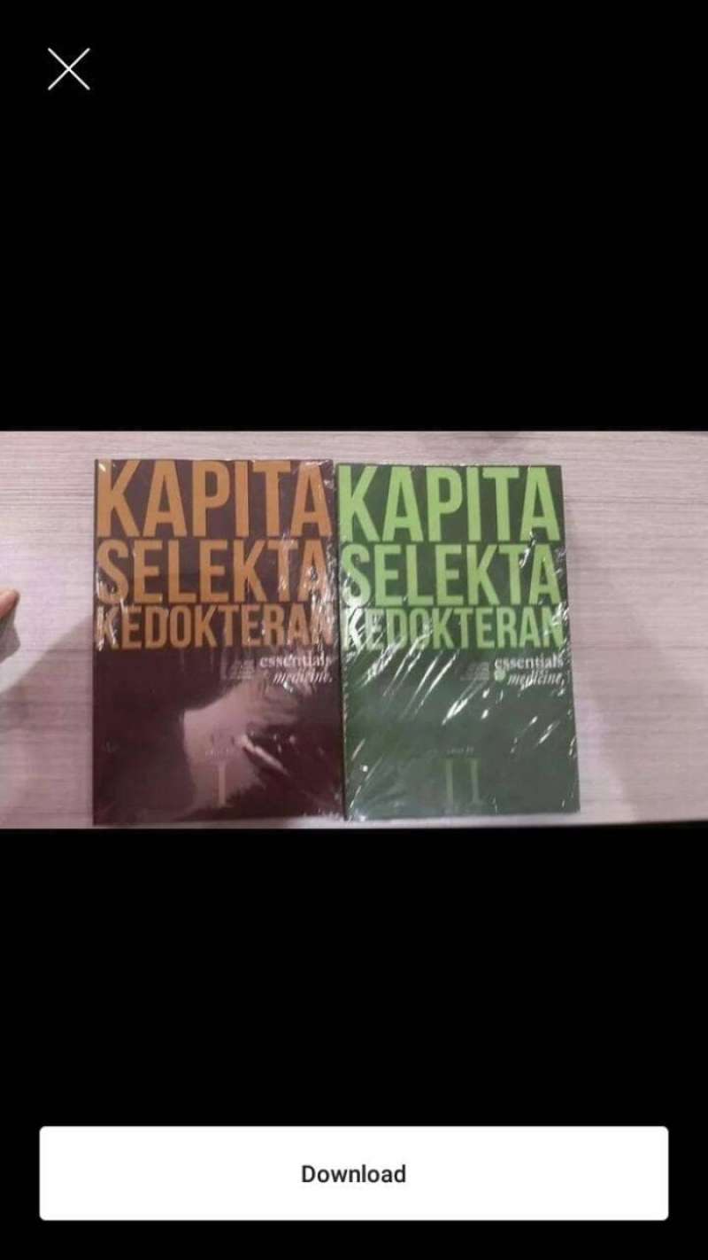 Promo Kapita Selekta Kedokteran 1 Dan 2 Penerbit Ui Diskon 23% di ...