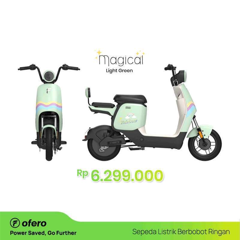 Jual SEPEDA MONTOR LISTRIK OFERO MAGICAL 500 Watt Electric E Bike