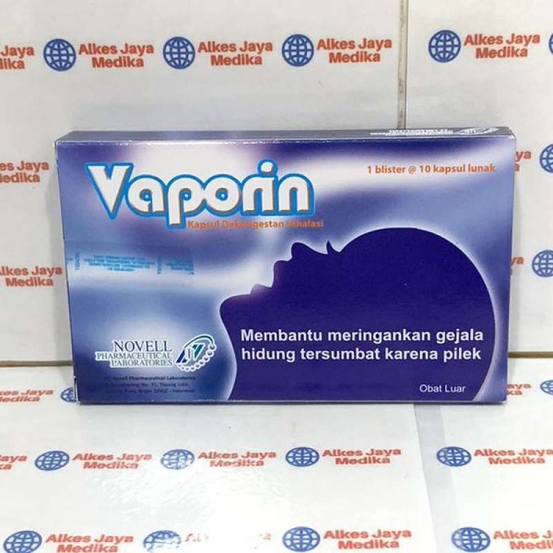 Pod Inhalasi Jual Vaporin Inhalasi Liquid Box Isi 10 Kapsul - Untuk Hidung Tersumbat ...