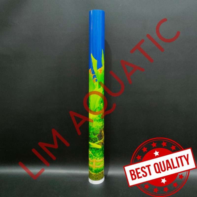 Jual 1 ROLL BACKGROUND GAMBAR AQUARIUM 50 CM / WALLPAPER AQUARIUM 15