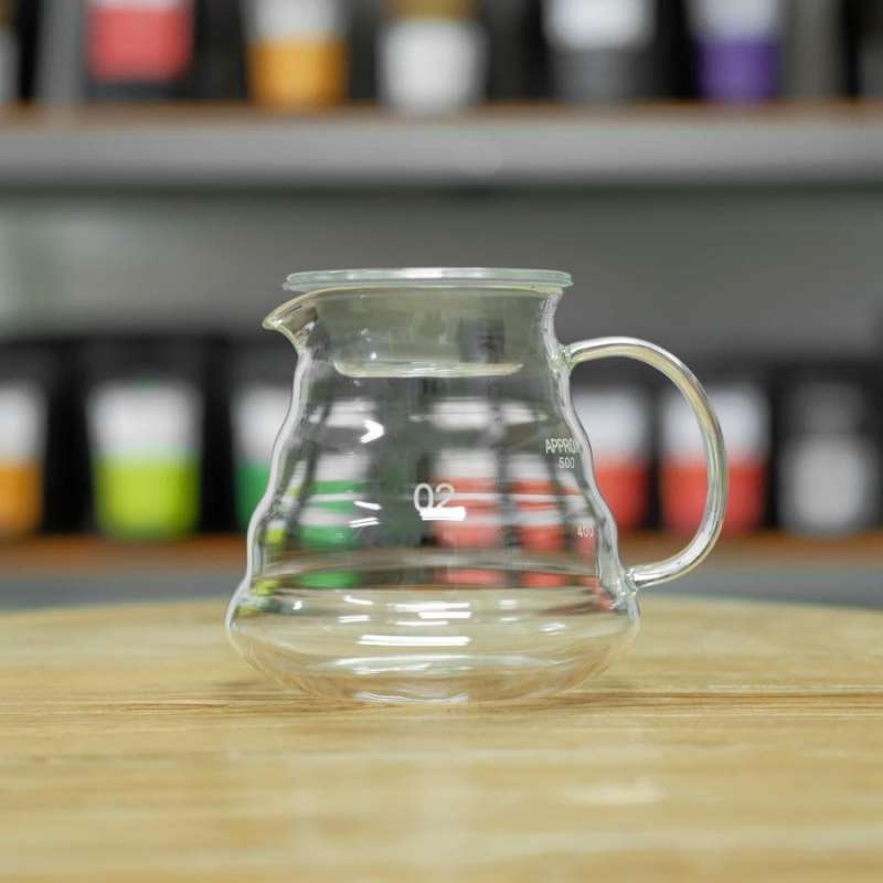 Jual V60 Glass Coffee Server 600ml Kopi Server Range Server di