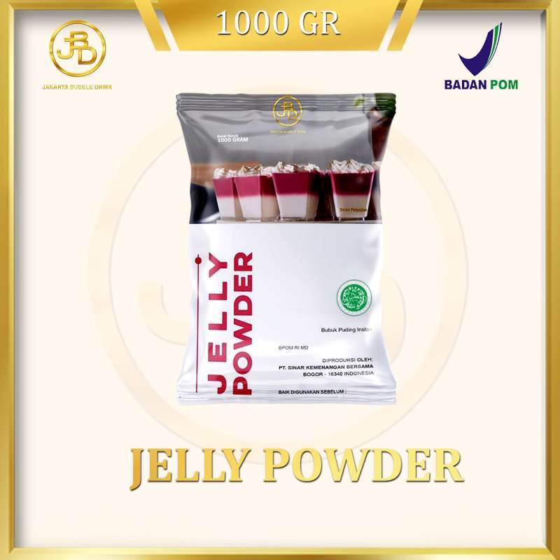 Jual Bubbuk Minuman JELLY KONYAKU Powder 1 KG JBD HALAL di Seller Jakartabubbledrink