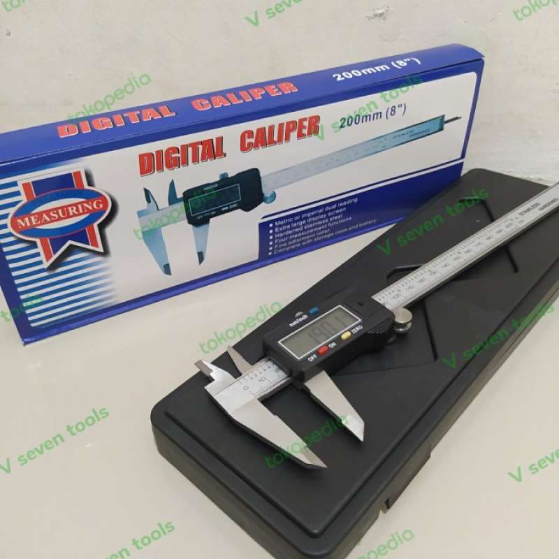 Promo vernier caliper digital 200 mm jangka sorong sigmat digital 8
