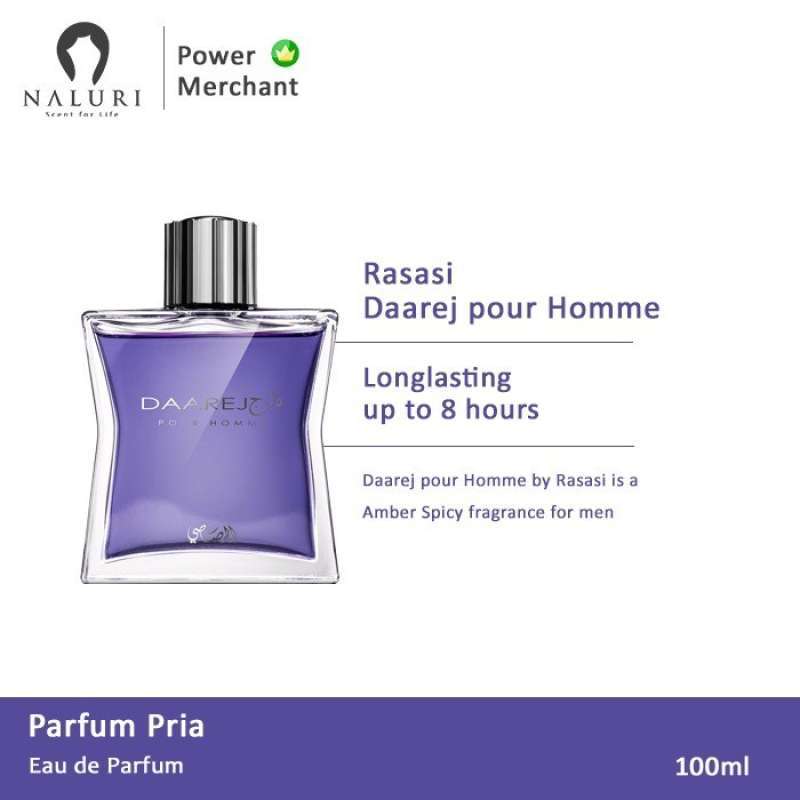 Promo Parfum Original Rasasi Daarej Pour Homme For Men EDP 100ml Diskon ...