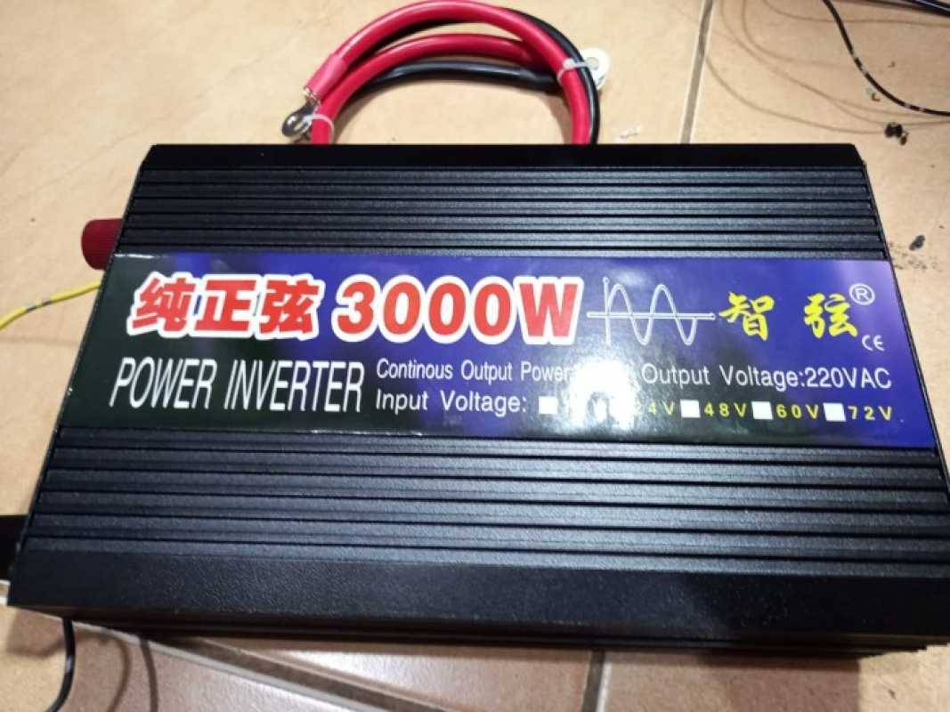 Promo power inverter solar panel plts psw pure sine wave 3000 watt 24