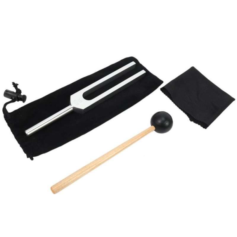 Jual XY Tuning Fork 528C 528HZ Tuner with Mallet Set Tuning Fork Health
