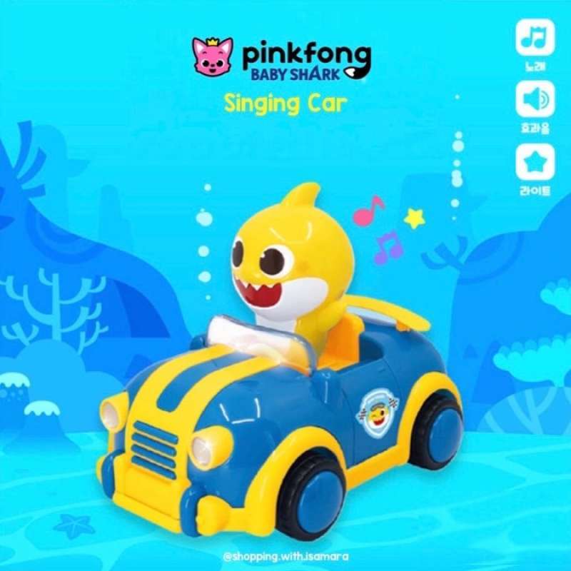 Jual Pinkfong Baby Shark Singing Car / Mainan Mobilan di Seller enzo