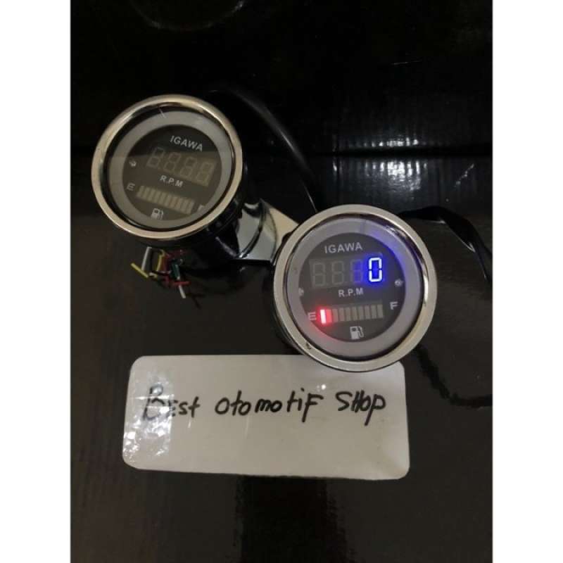 Promo Tachometer Rpm Spidometer Bensin Digital Universal Speedometer