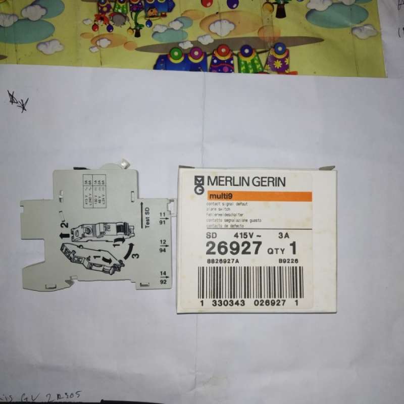 Promo Auxilary Schneider Sd 26927 Merlin Gerin Diskon 23% Di Seller ...