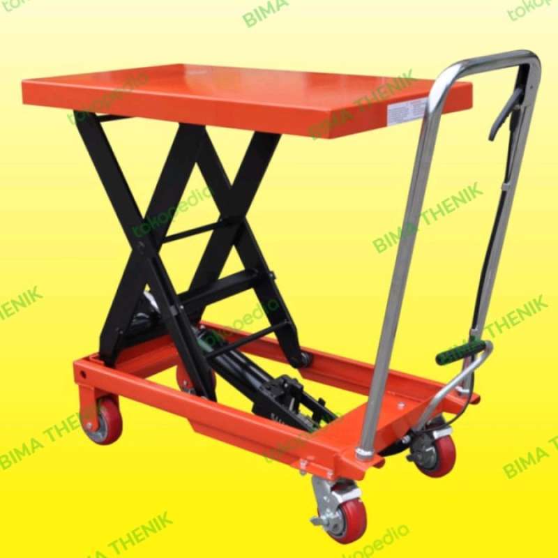 Promo Lift Table Hidrolik 150-1000 Kg Hydraulic Table Trolley Diskon 23 ...
