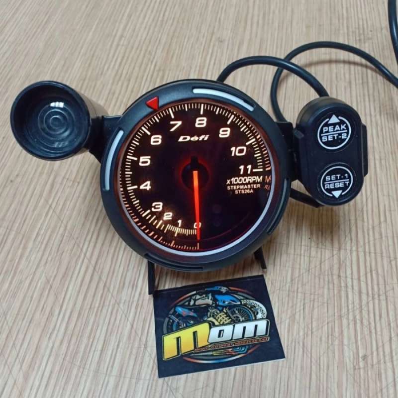 Promo Tachometer Rpm Defi New 7 Warna/ Tachometer Rpm Defi Mobil ...