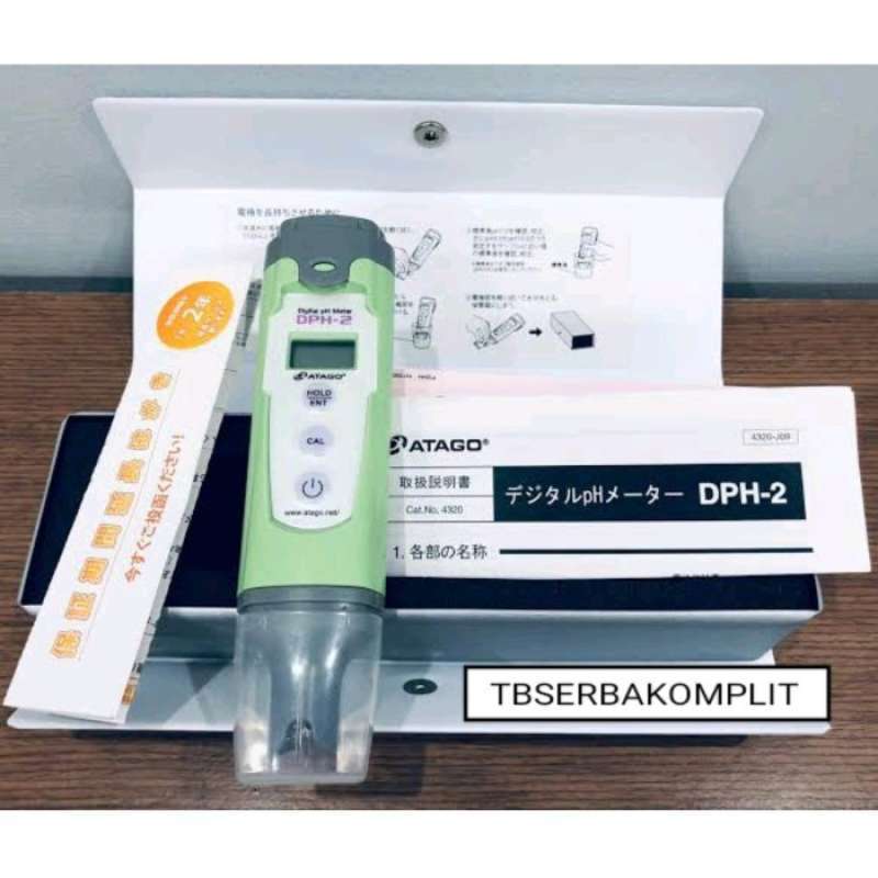 Promo ATAGO DPH2 JAPAN Digital PH Meter DPH2 Alat Ukur pH Air Cairan 4320 Diskon 23 di Seller