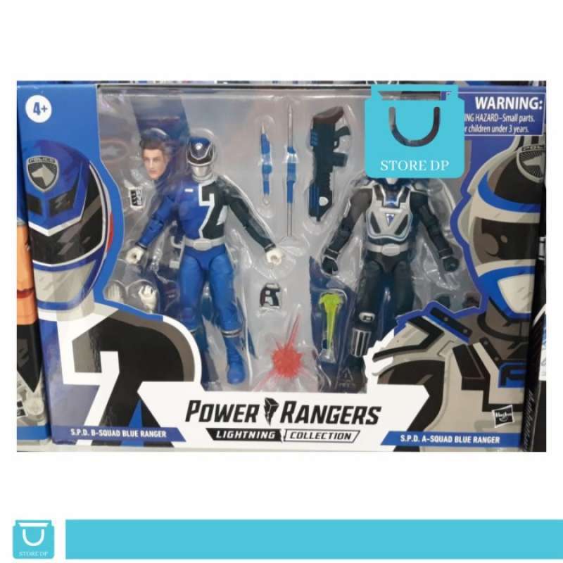 Promo Power Rangers Spd Squad Blue Lightning Collection Diskon 23% Di ...