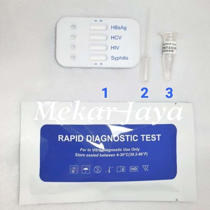 Jual Alat Test HBsAg, HCV, HIV, Syphilis. di Seller Bea Store